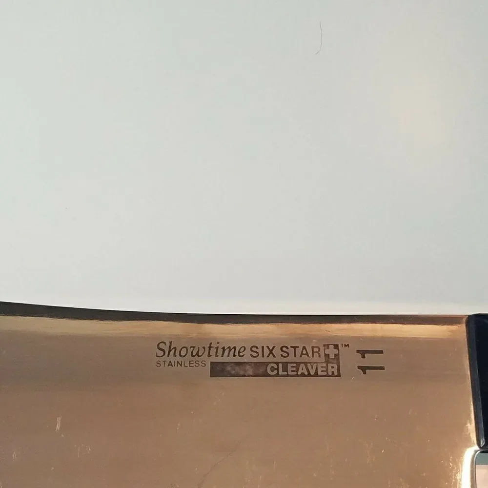 Ronco Showtime Six Star Lot Of 5 Stainless Steel Kitchen Knives Cutlery